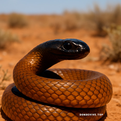 Serpiente taipán: el veneno más letal de las serpientes terrestres